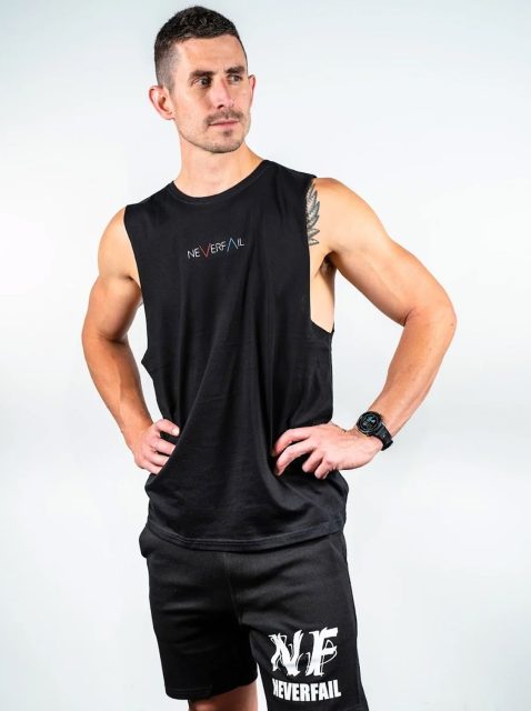 man in neverfail clothing