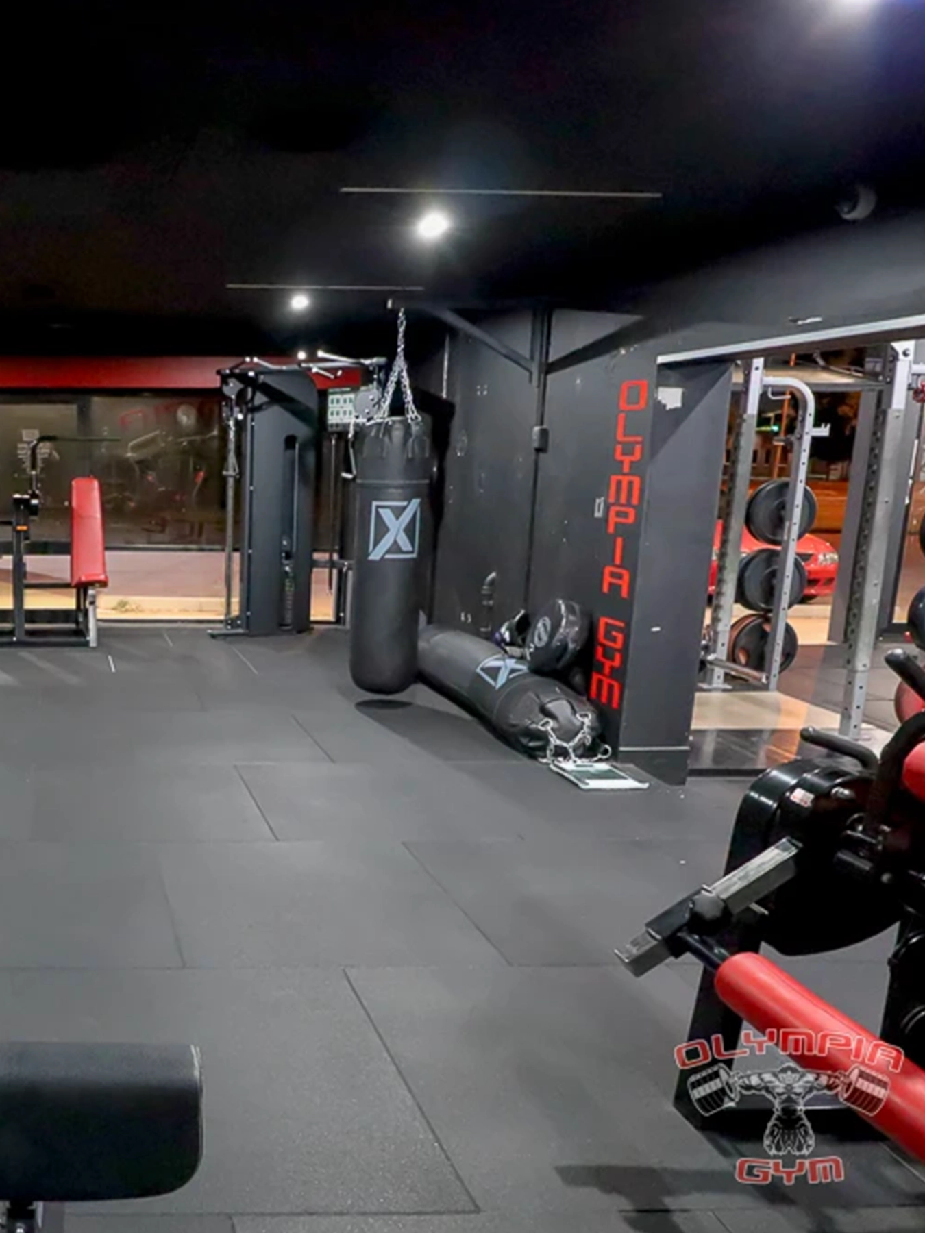 gym equipment punching bag